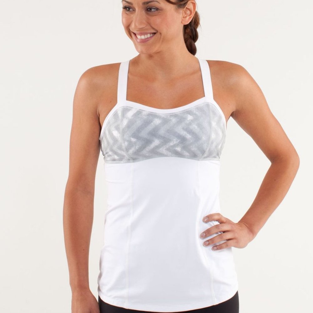 Lulu Lemon white tank top